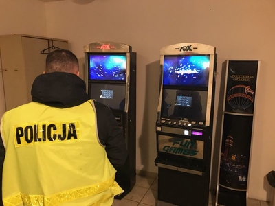 Kolejne nielegalne automaty do gier hazardowych
